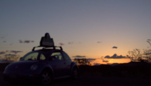 sunset in new mexico