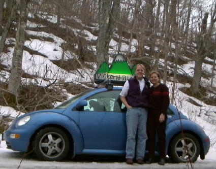 steve and carrie crest lincoln gap with snow